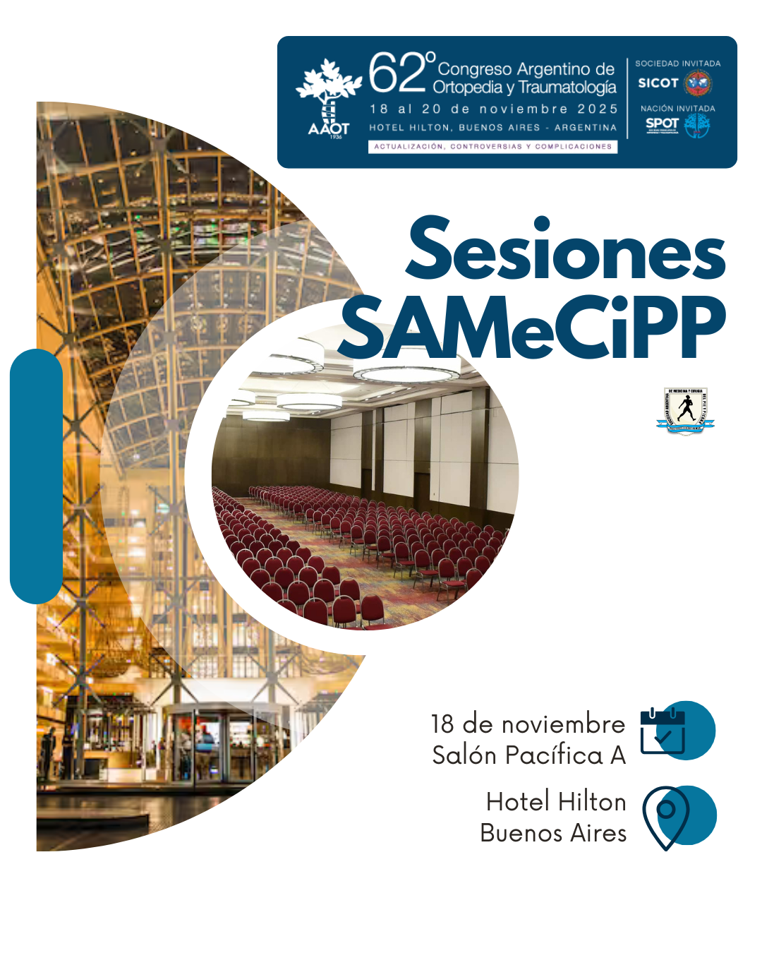 Sesiones SAMeCiPP en Congreso AAOT